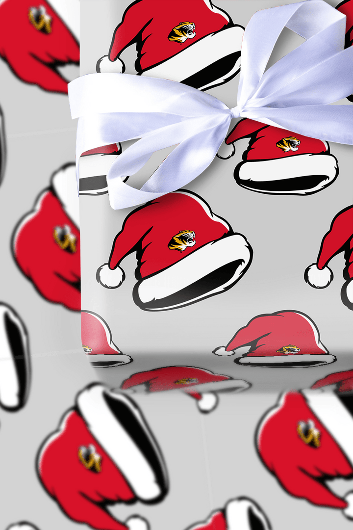 Tiger Sleigh Ride - Wrapping Paper - Aspen & Arlo