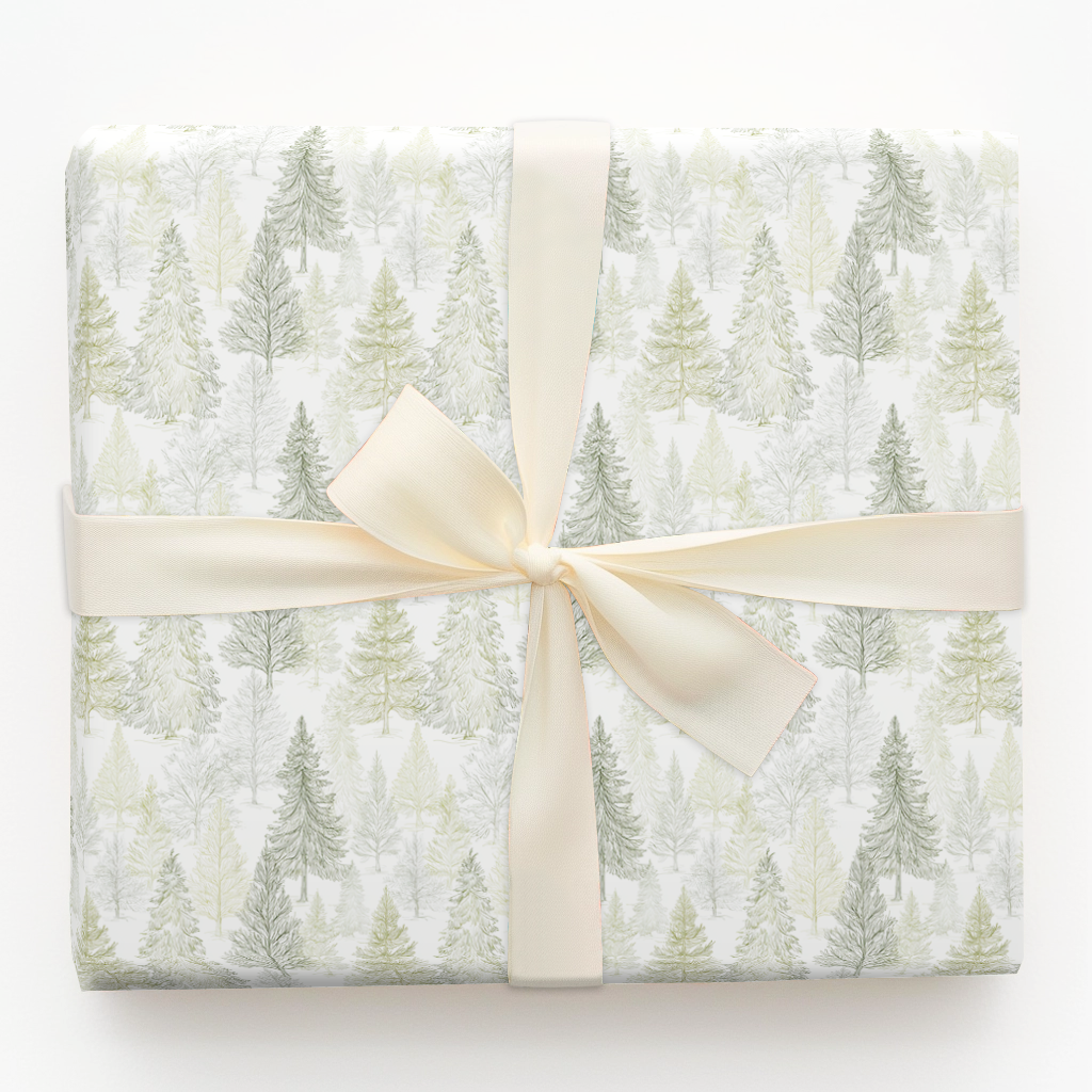 Frosted Evergreen Forest