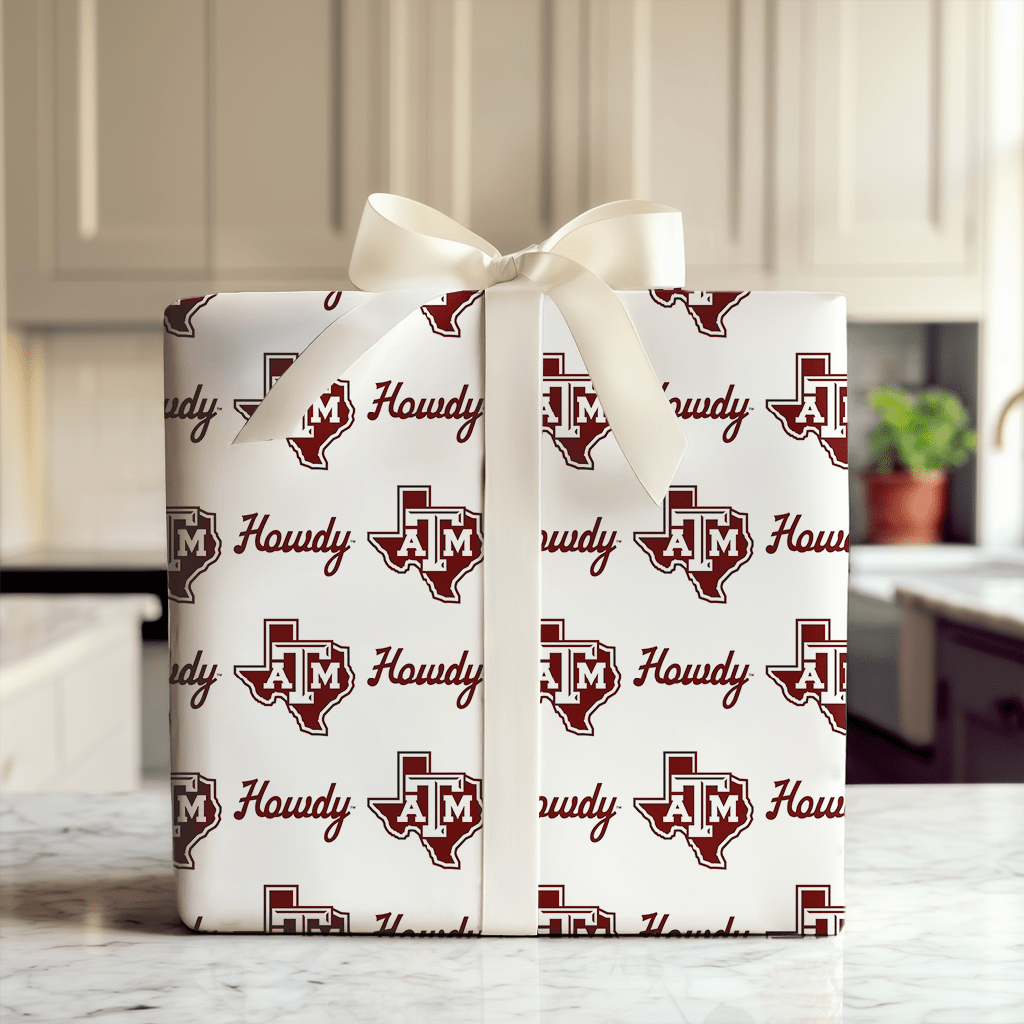 Howdy Aggies - Wrapping Paper - Aspen & Arlo