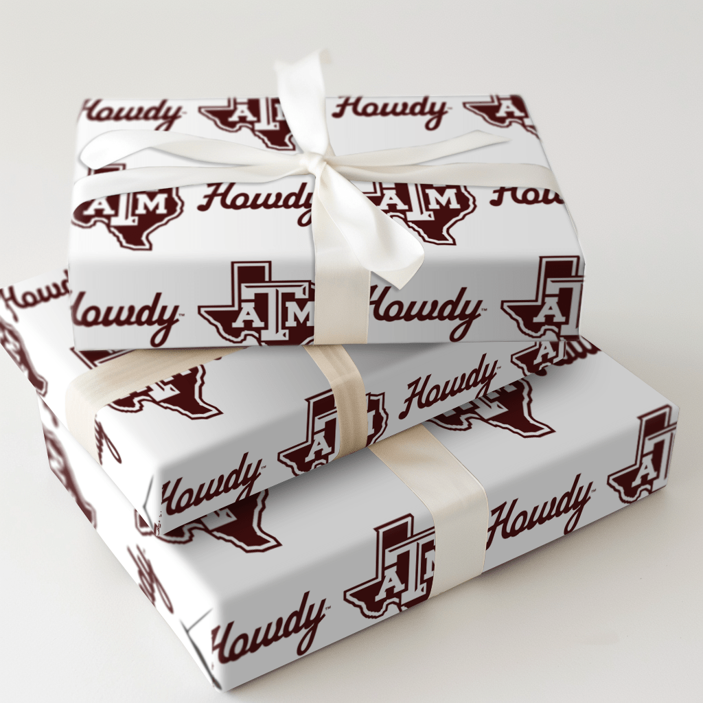 Howdy Aggies - Wrapping Paper - Aspen & Arlo