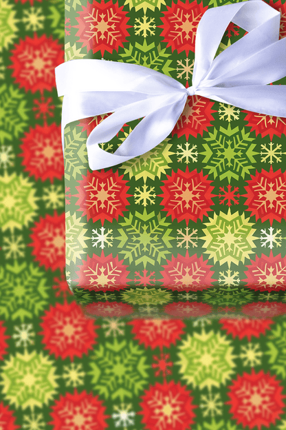 Snowflake Splash - Wrapping Paper - Aspen & Arlo