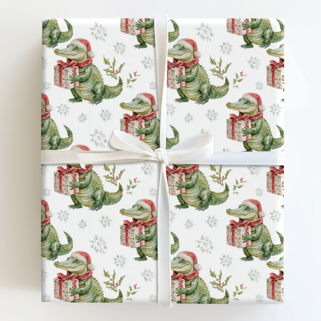 Chomp and Cheer - Wrapping Paper - Aspen & Arlo