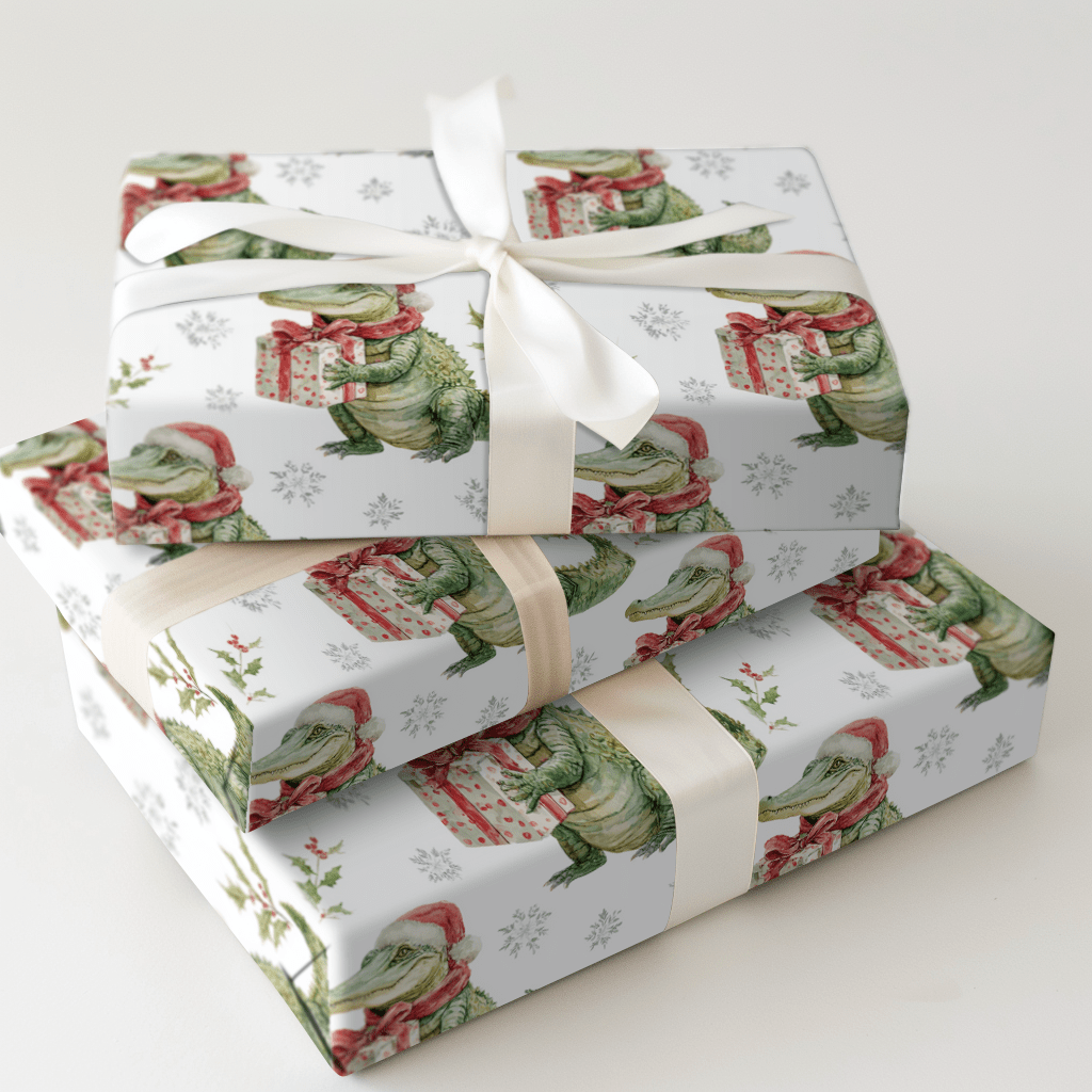 Chomp and Cheer - Wrapping Paper - Aspen & Arlo