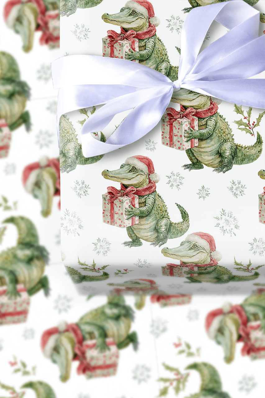 Chomp and Cheer - Wrapping Paper - Aspen & Arlo