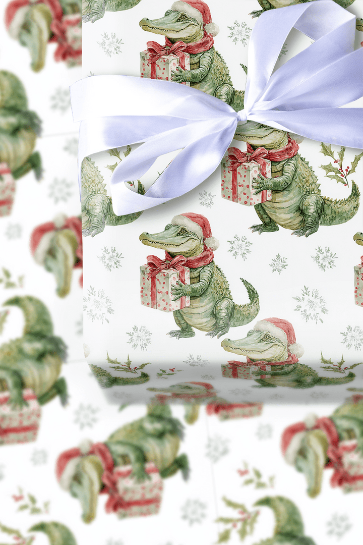 Chomp and Cheer - Wrapping Paper - Aspen & Arlo