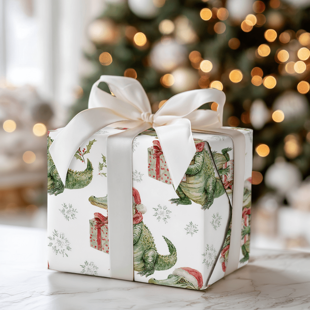 Chomp and Cheer - Wrapping Paper - Aspen & Arlo