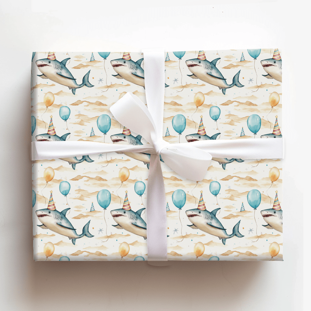 Chomp Chomp Hooray - Wrapping Paper - Aspen & Arlo