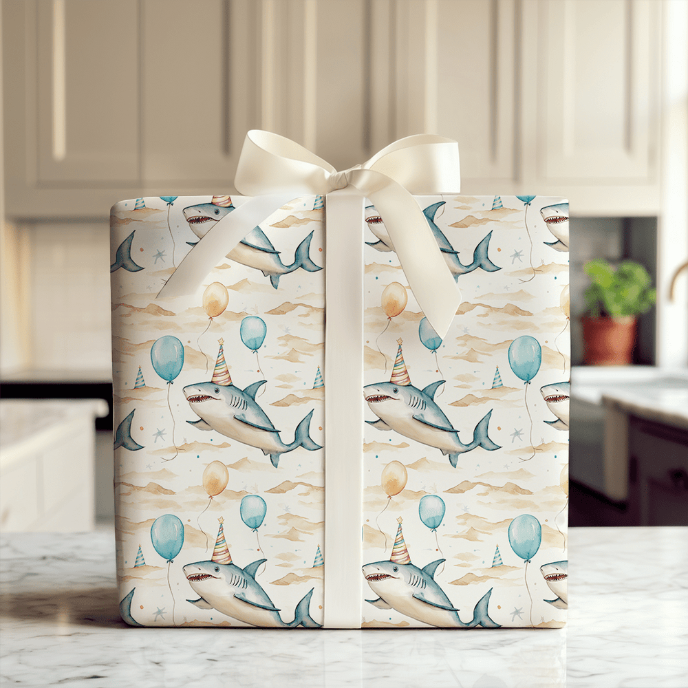 Chomp Chomp Hooray - Wrapping Paper - Aspen & Arlo