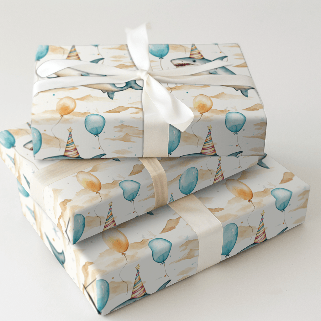 Chomp Chomp Hooray - Wrapping Paper - Aspen & Arlo