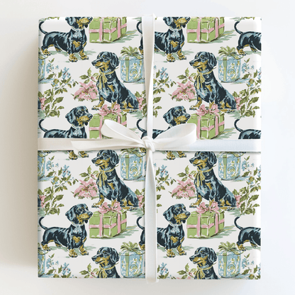 Present Green - Wrapping Paper - Aspen & Arlo