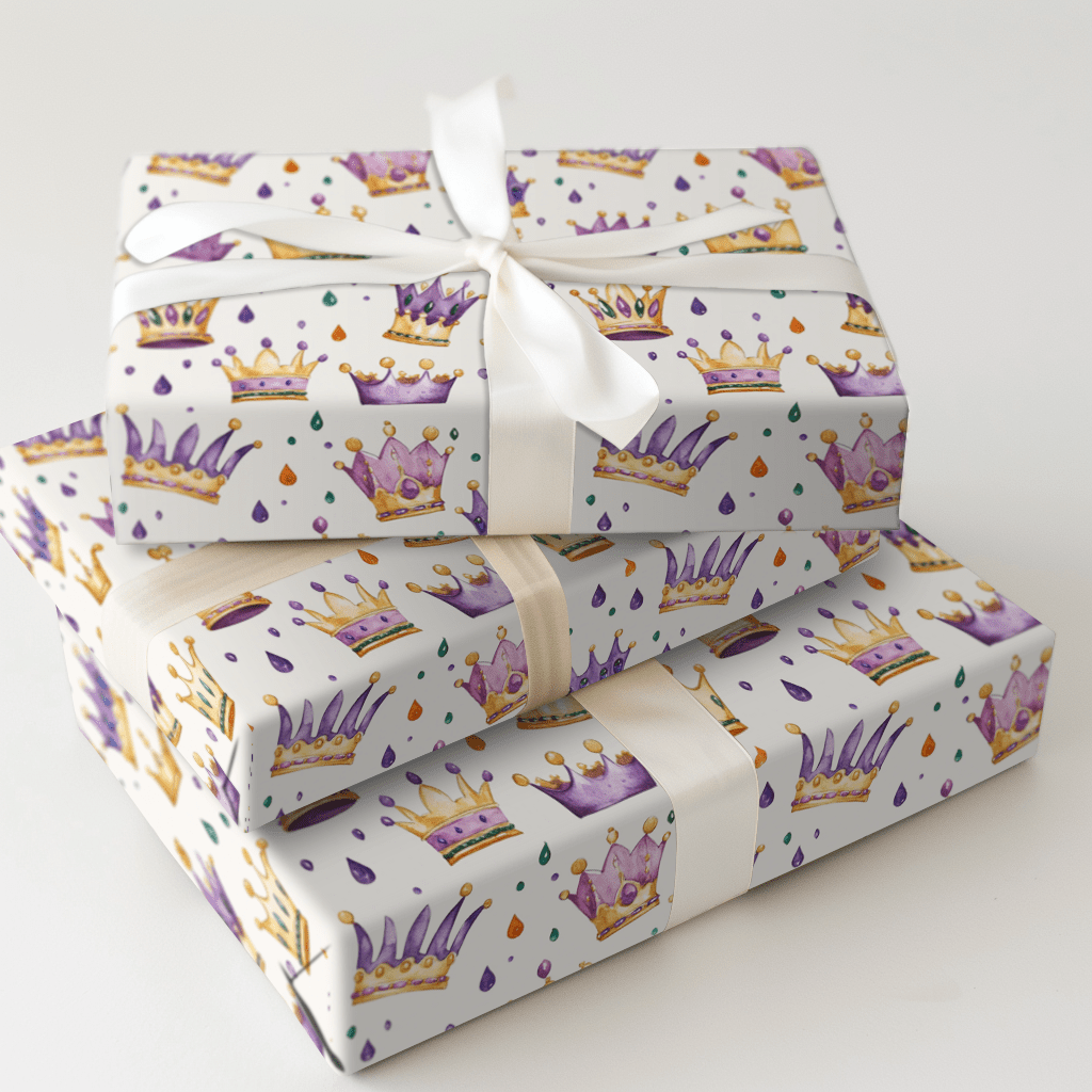 Carnival Crown - Wrapping Paper - Aspen & Arlo