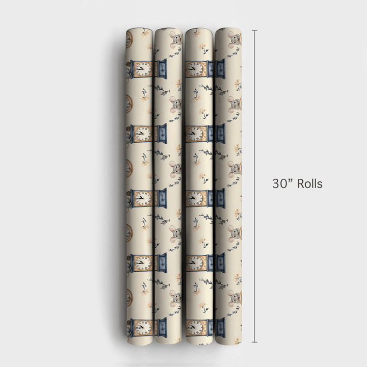 Mice in Time - Wrapping Paper - Aspen & Arlo