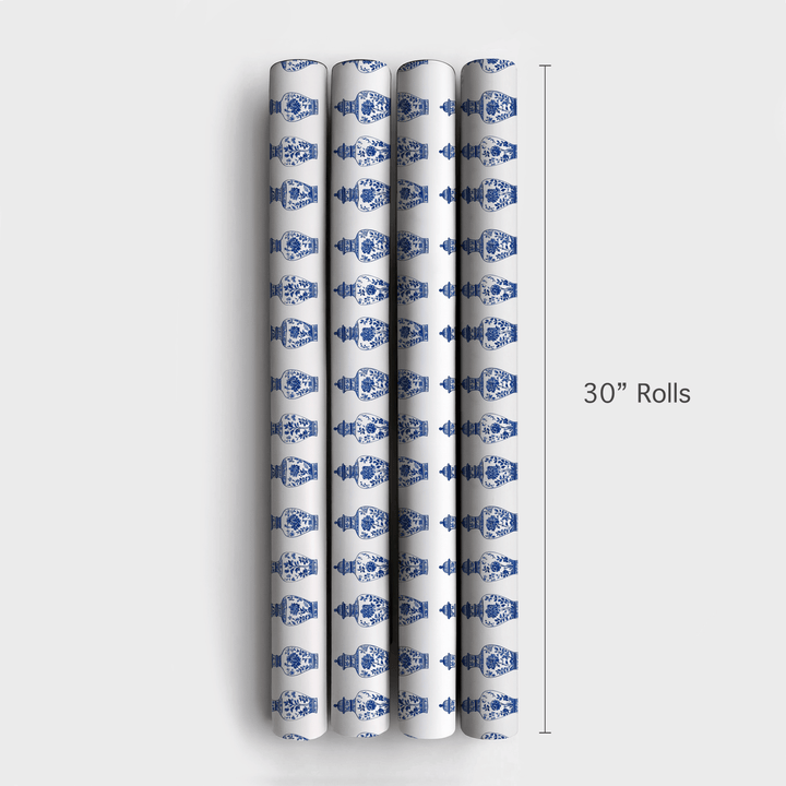 Chinoiserie Vases - Wrapping Paper - Aspen & Arlo