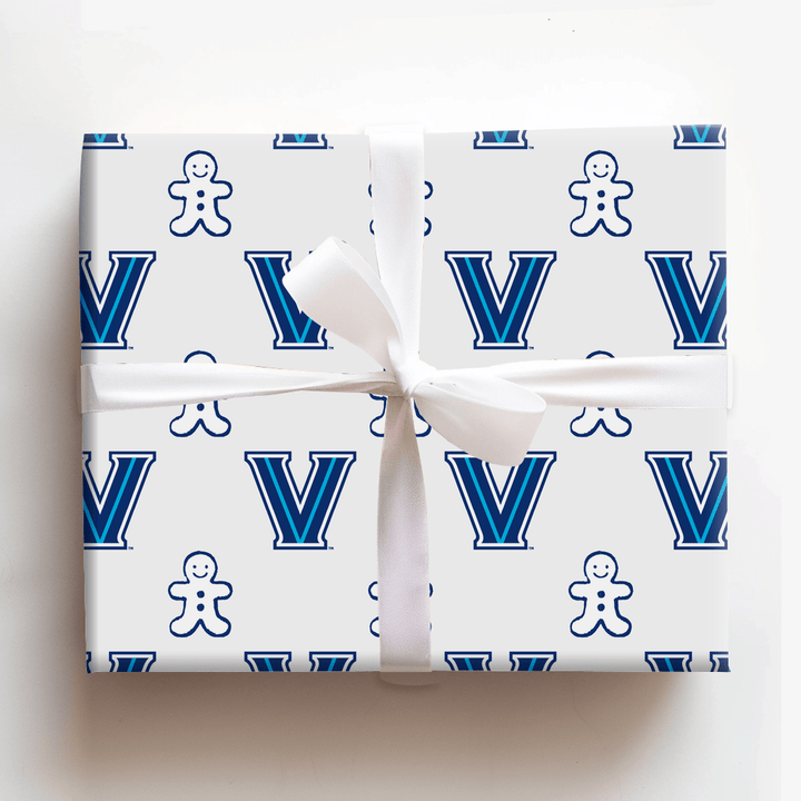 Villanova Gingerbread - Wrapping Paper - Aspen & Arlo