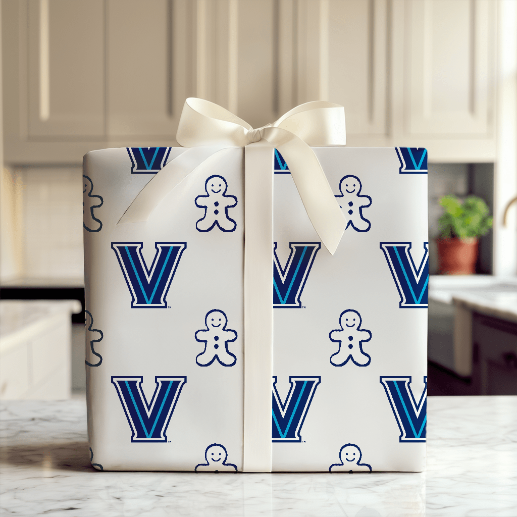 Villanova Gingerbread - Wrapping Paper - Aspen & Arlo