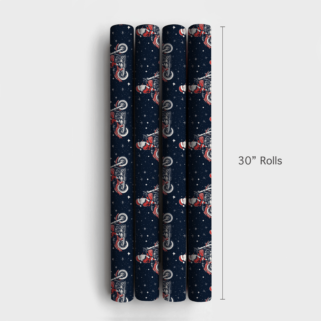 Merry Cycle - Wrapping Paper - Aspen & Arlo