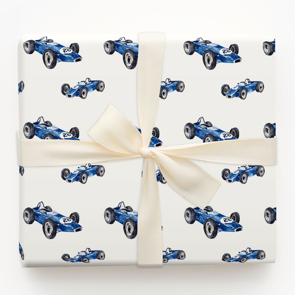 Streaking Blues - Wrapping Paper - Aspen & Arlo