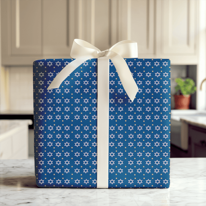 Mazel Stars - Wrapping Paper - Aspen & Arlo