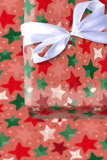 Festive Spangle - Wrapping Paper - Aspen & Arlo