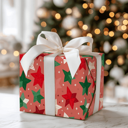 Festive Spangle - Wrapping Paper - Aspen & Arlo