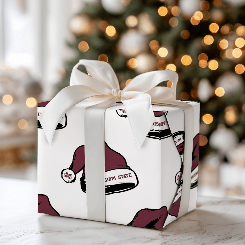 Santa State - Wrapping Paper - Aspen & Arlo