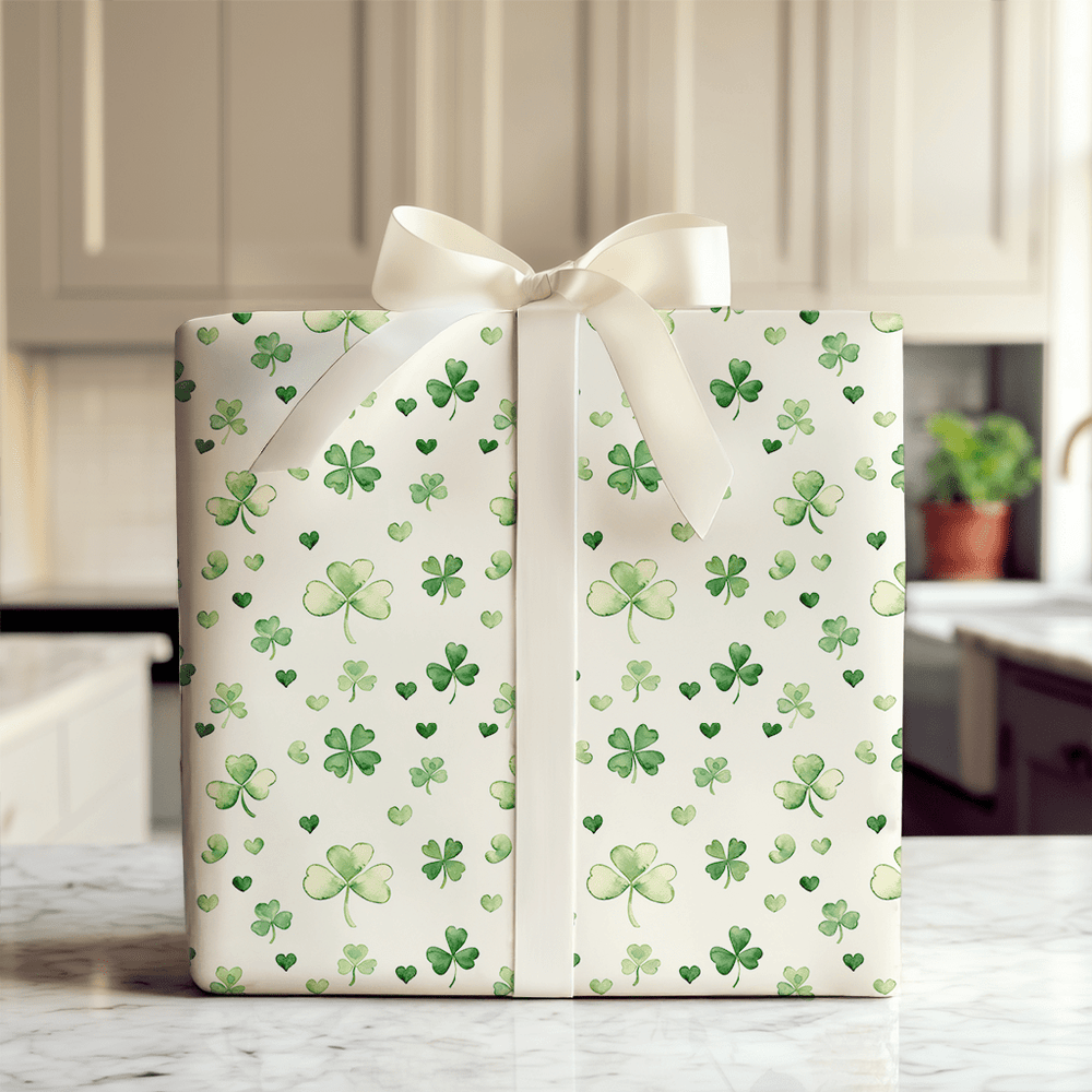 Four Leaf Fabulous - Wrapping Paper - Aspen & Arlo