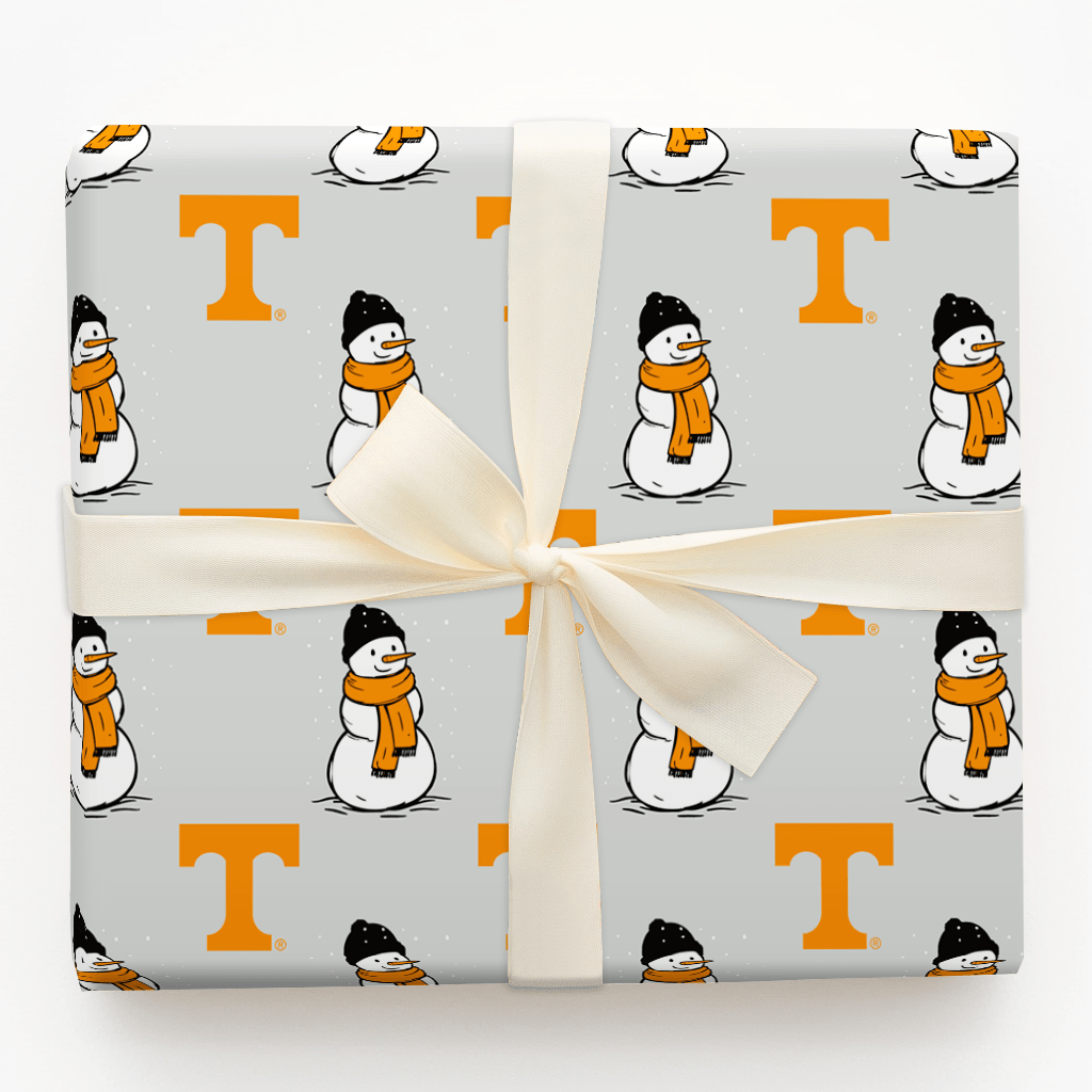 Tennessee Snowman - Wrapping Paper - Aspen & Arlo