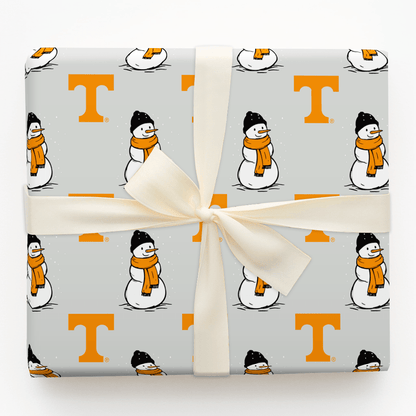 Tennessee Snowman - Wrapping Paper - Aspen & Arlo