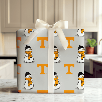 Tennessee Snowman - Wrapping Paper - Aspen & Arlo