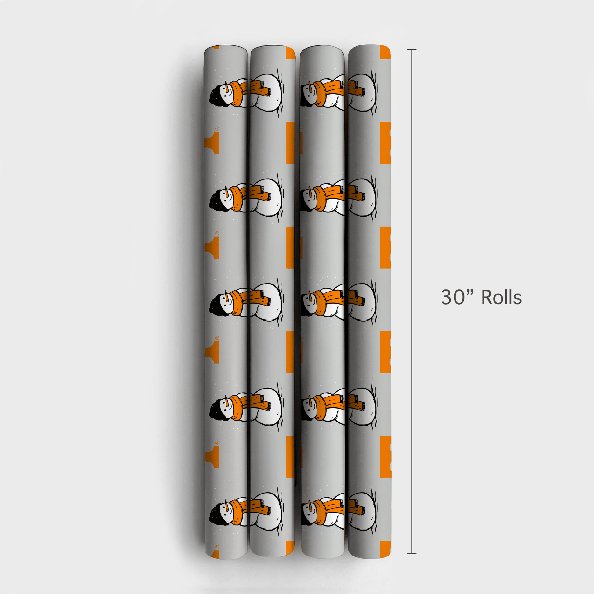 Tennessee Snowman - Wrapping Paper - Aspen & Arlo