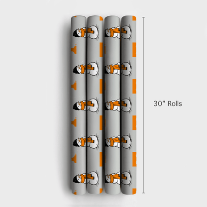 Tennessee Snowman - Wrapping Paper - Aspen & Arlo