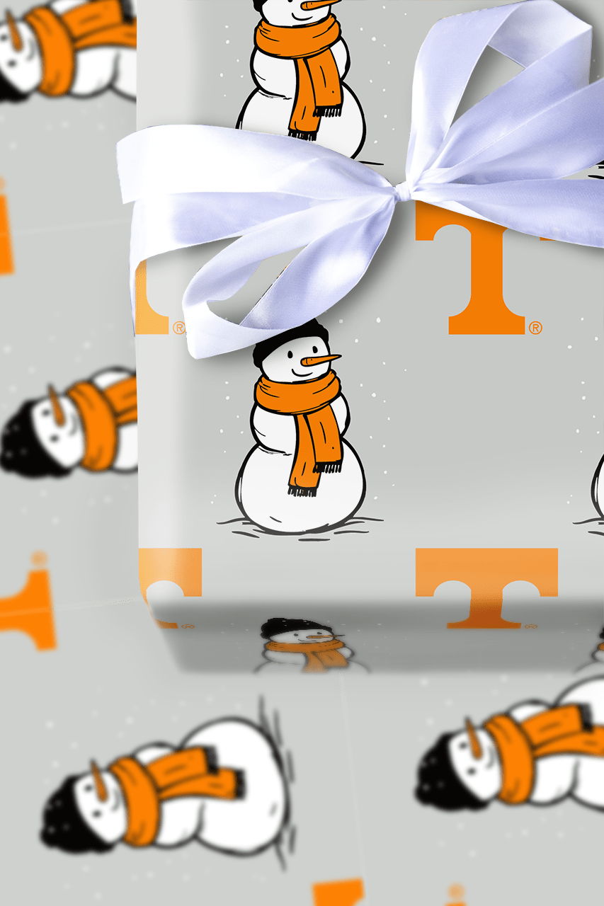 Tennessee Snowman - Wrapping Paper - Aspen & Arlo