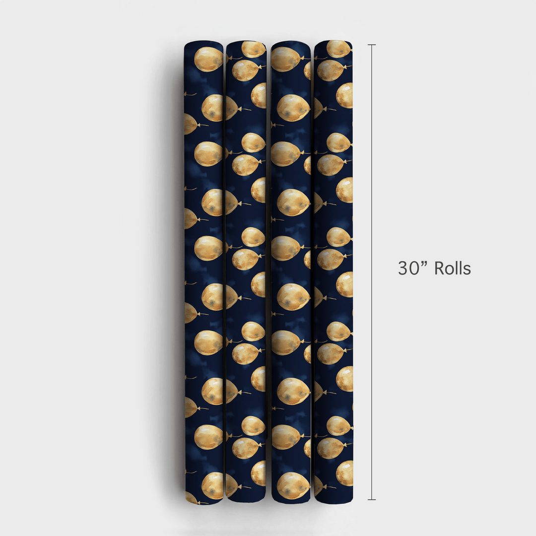 Grad Goals Are in the Air - Wrapping Paper - Aspen & Arlo