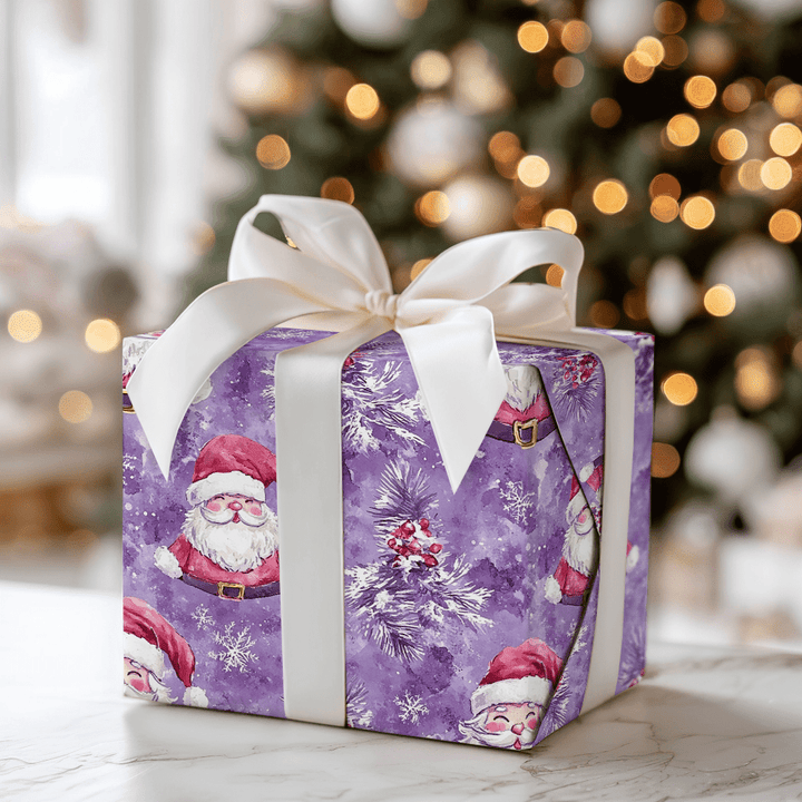 Lilac Kringle - Wrapping Paper - Aspen & Arlo
