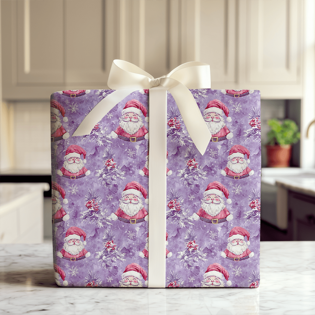 Lilac Kringle - Wrapping Paper - Aspen & Arlo
