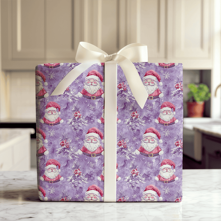 Lilac Kringle - Wrapping Paper - Aspen & Arlo