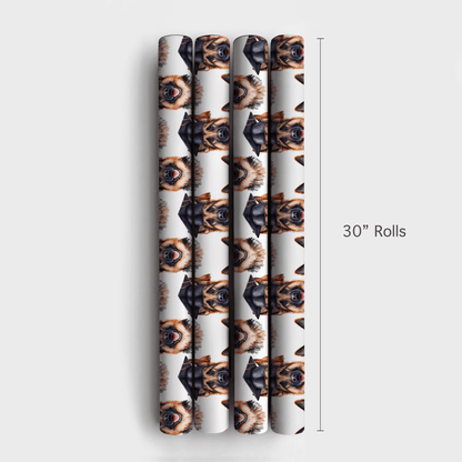 German Shepherd Graduate - Wrapping Paper - Aspen & Arlo