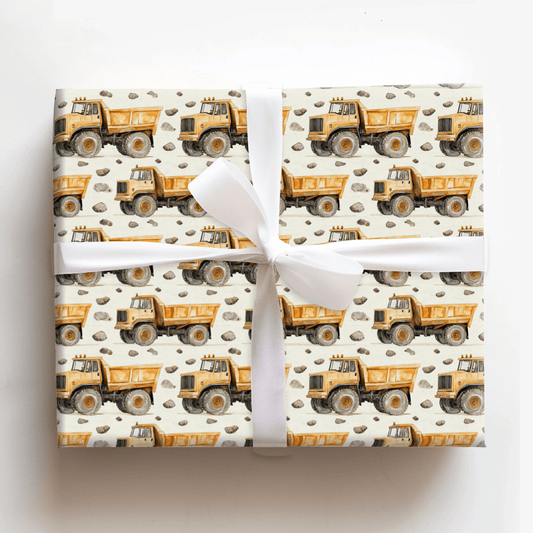 Under Construction - Wrapping Paper - Aspen & Arlo