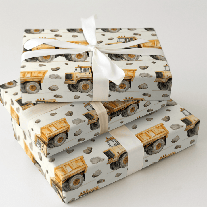 Under Construction - Wrapping Paper - Aspen & Arlo