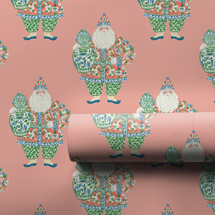 Santa In Chinoiserie