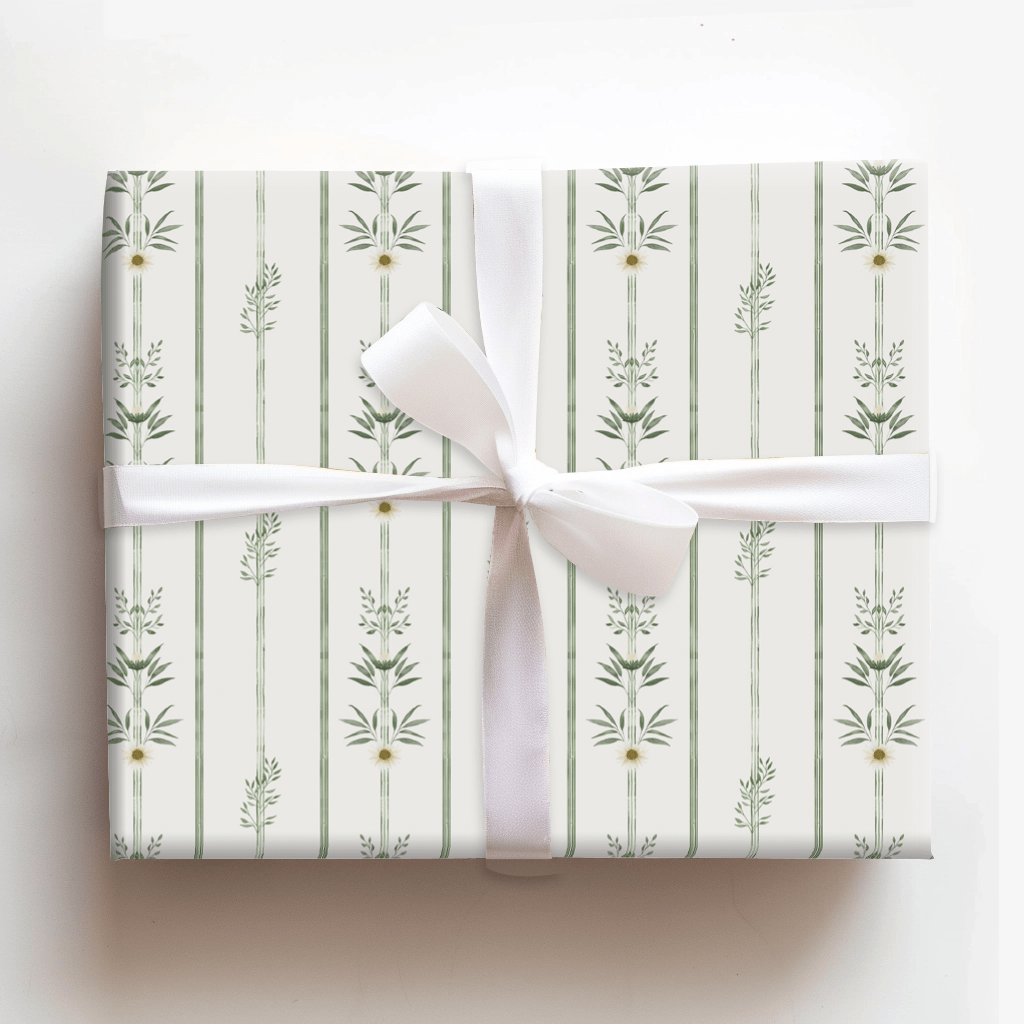 Simplistic Sage - Wrapping Paper - Aspen & Arlo