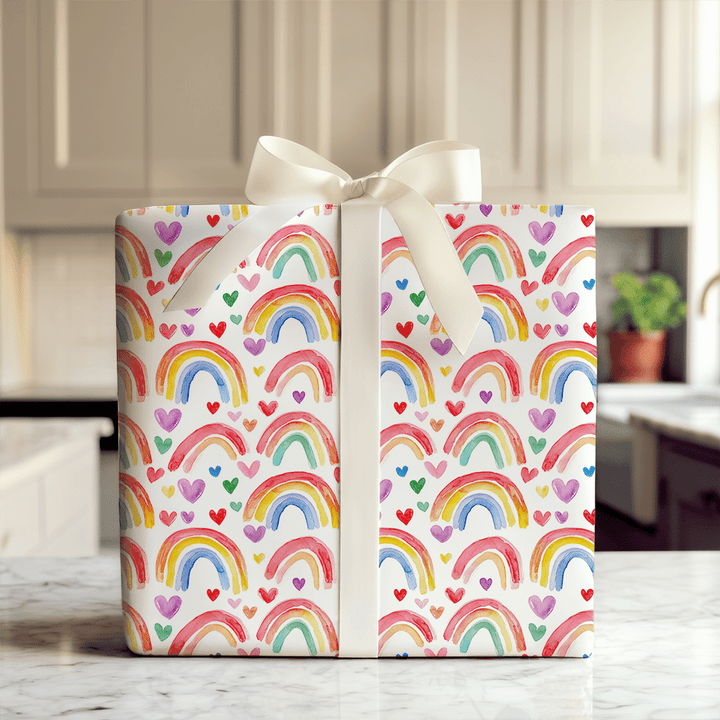 Over the Rainbow for You - Wrapping Paper - Aspen & Arlo
