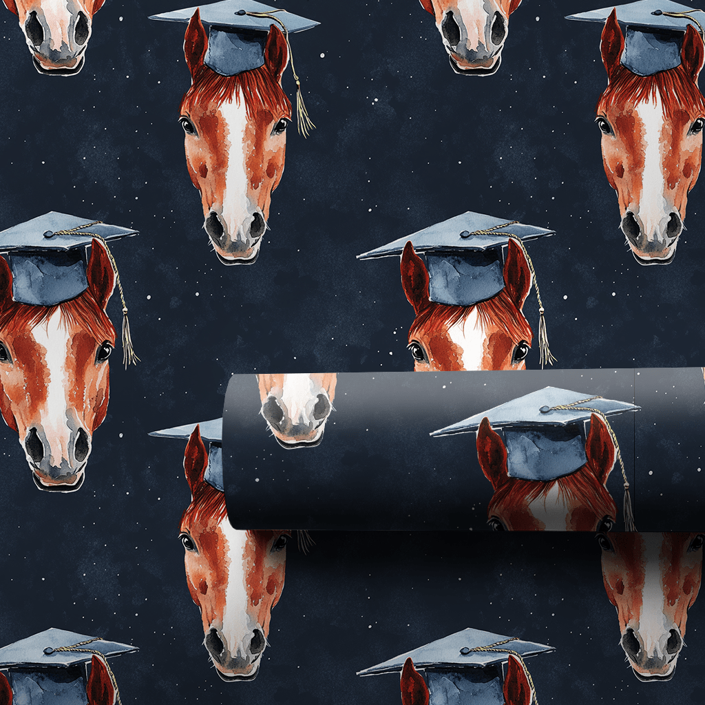 American Quarter Graduate - Wrapping Paper - Aspen & Arlo