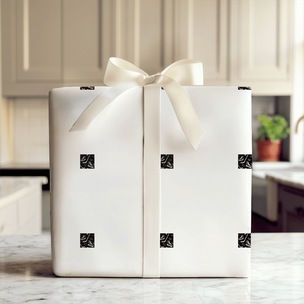 Ice Blades - Wrapping Paper - Aspen & Arlo