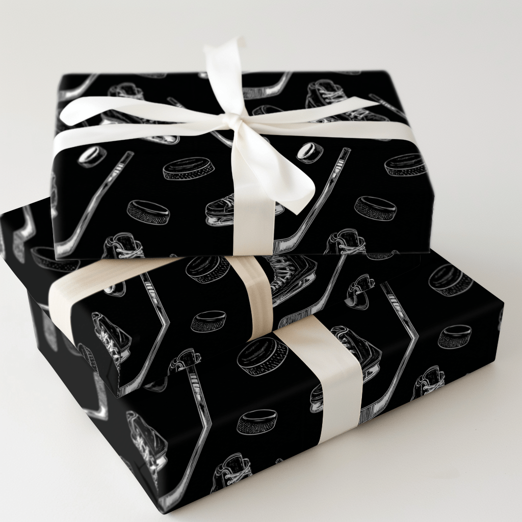 Ice Blades - Wrapping Paper - Aspen & Arlo