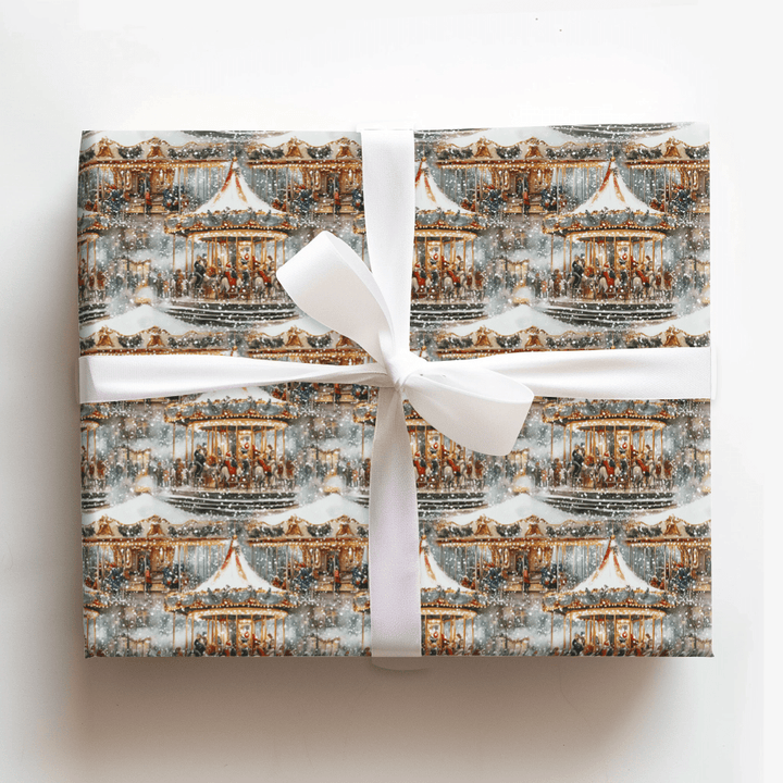 Carousel Joy - Wrapping Paper - Aspen & Arlo