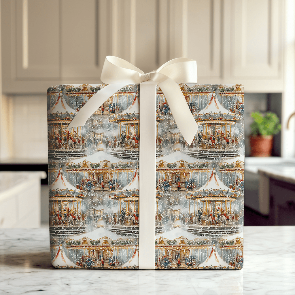 Carousel Joy - Wrapping Paper - Aspen & Arlo