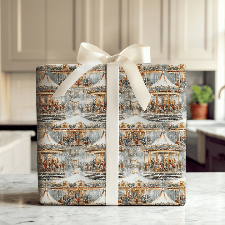 Carousel Joy - Wrapping Paper - Aspen & Arlo