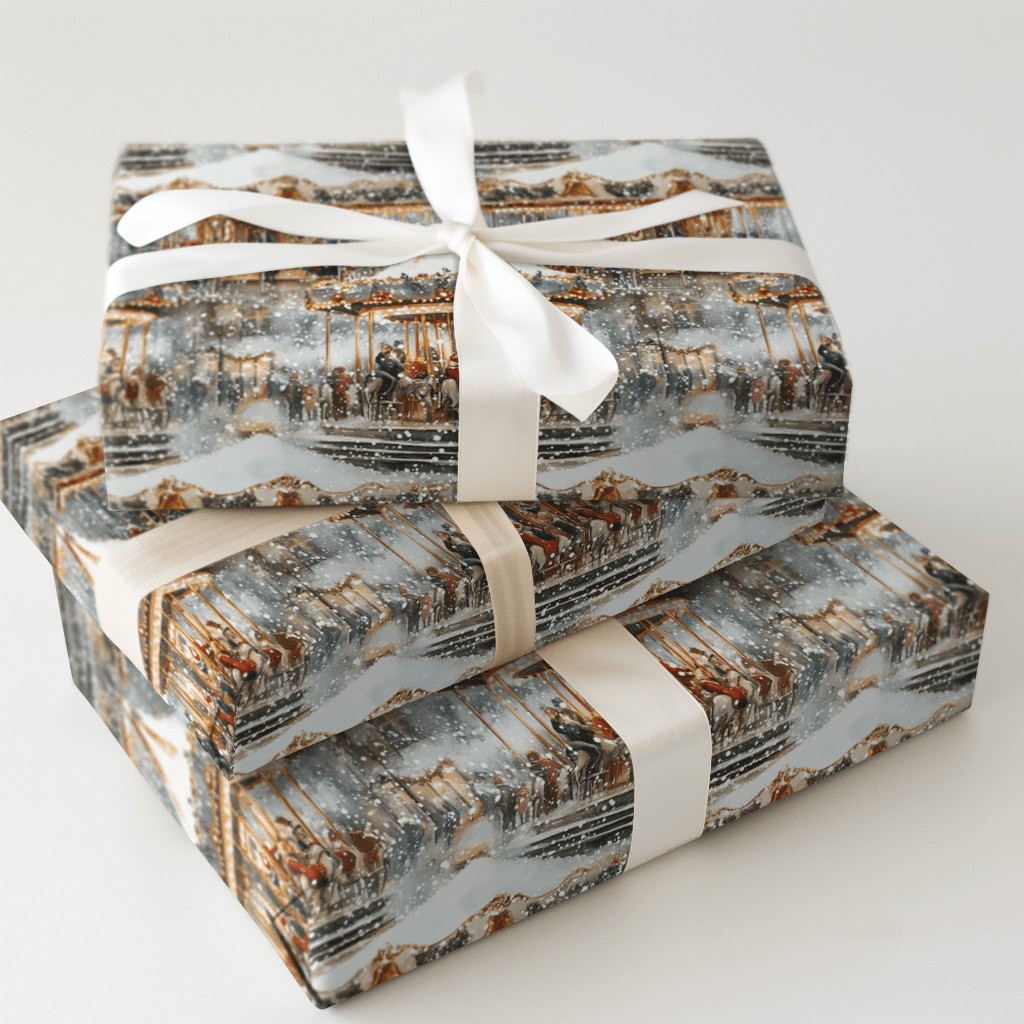 Carousel Joy - Wrapping Paper - Aspen & Arlo