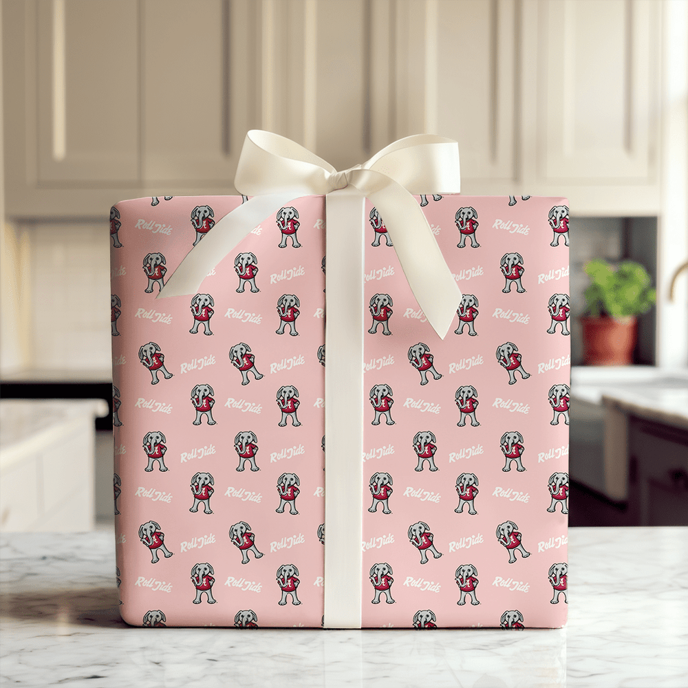 Baby Pink Alabama - Wrapping Paper - Aspen & Arlo